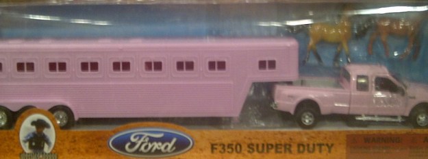 horsetrailer pink